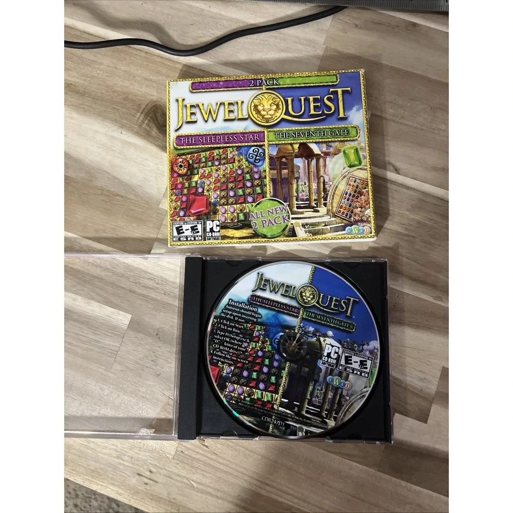 Jewel Quest 2 Pack: The Sleepless Star/The Seventh Gate (PC, 2012)